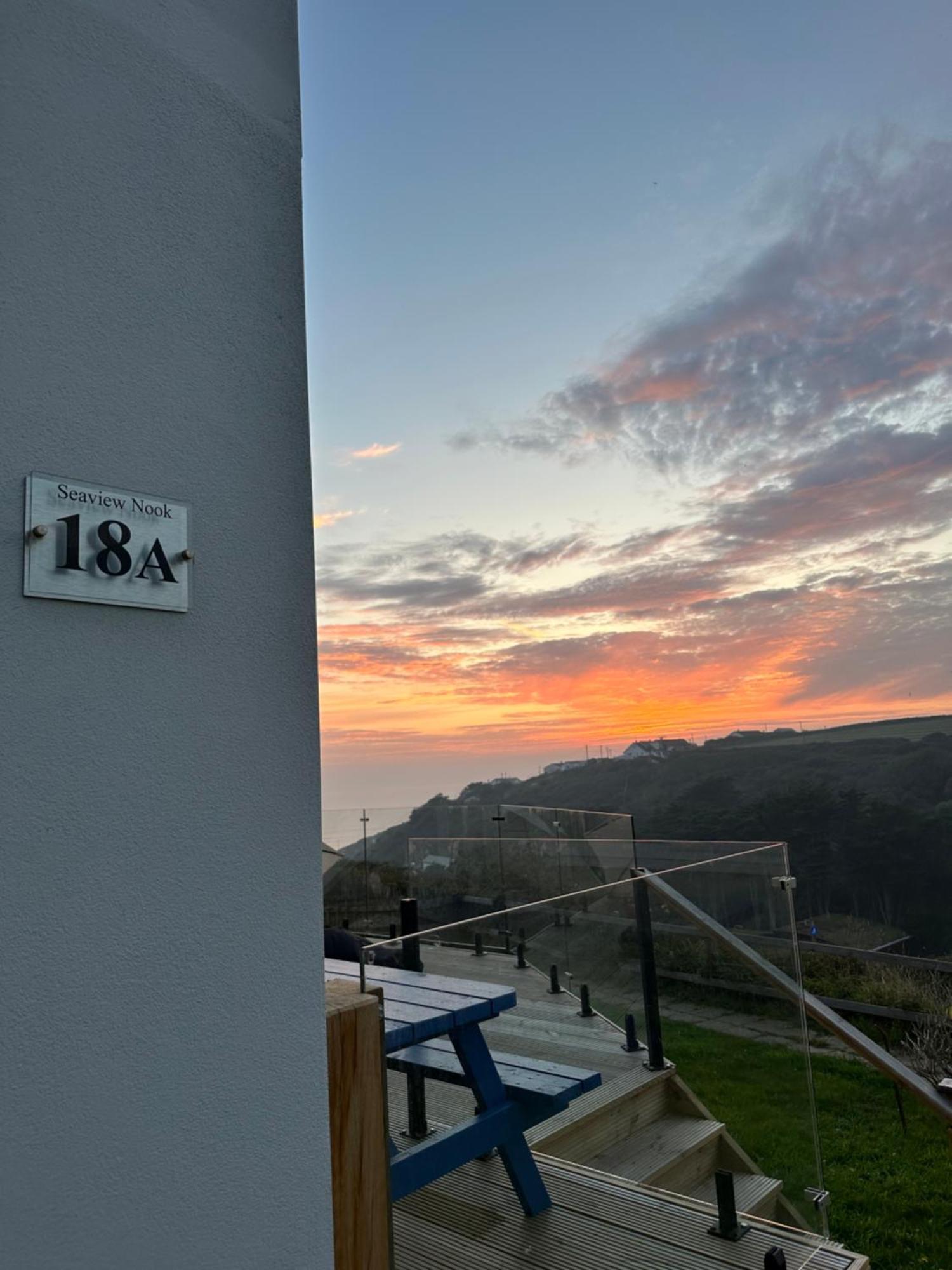 Sea View Nook Villa Porthtowan Bagian luar foto